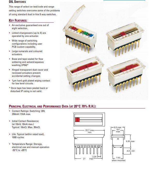 DIL Switch 16 Series